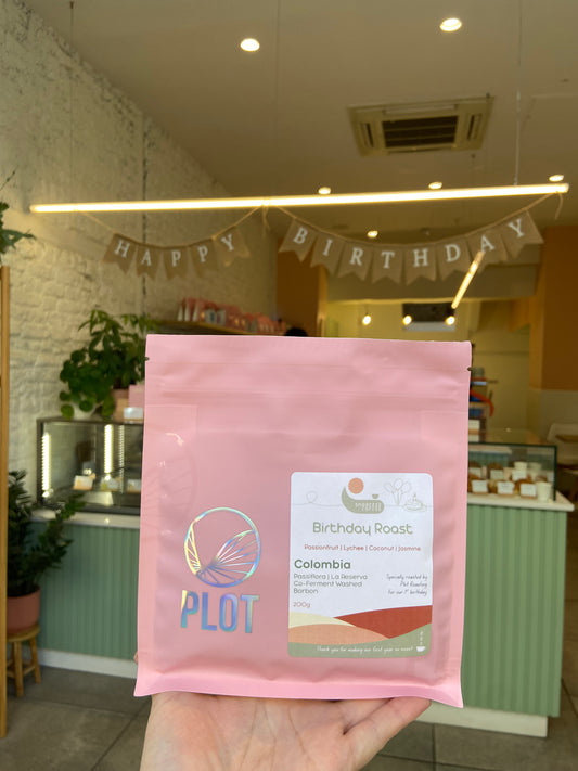 🎉 1st Birthday Roast — Colombia Co-Ferment Washed Bourbon